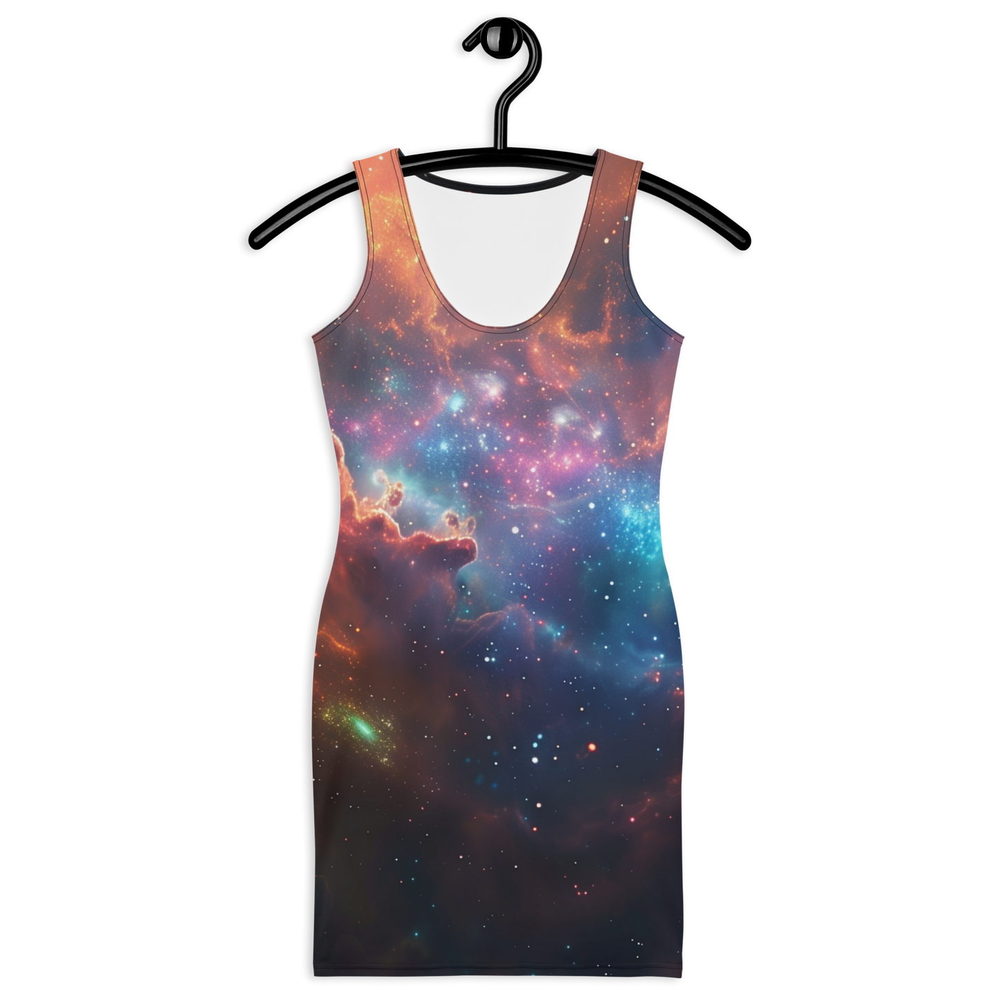 cosmic dazzle bodycon dress 🌌