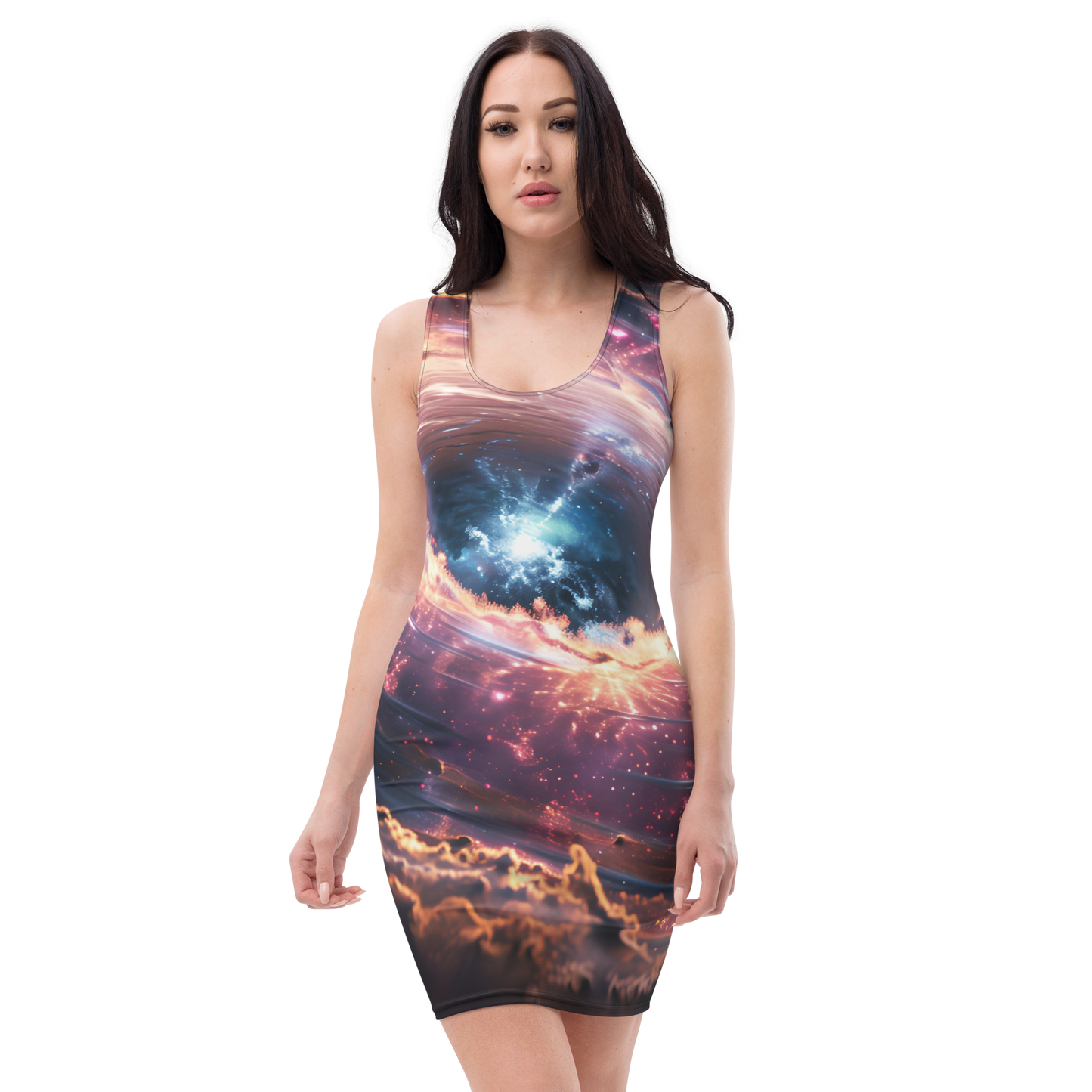 nebula's embrace bodycon dress ✨