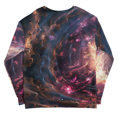 nebula's embrace unisex sweatshirt ✨