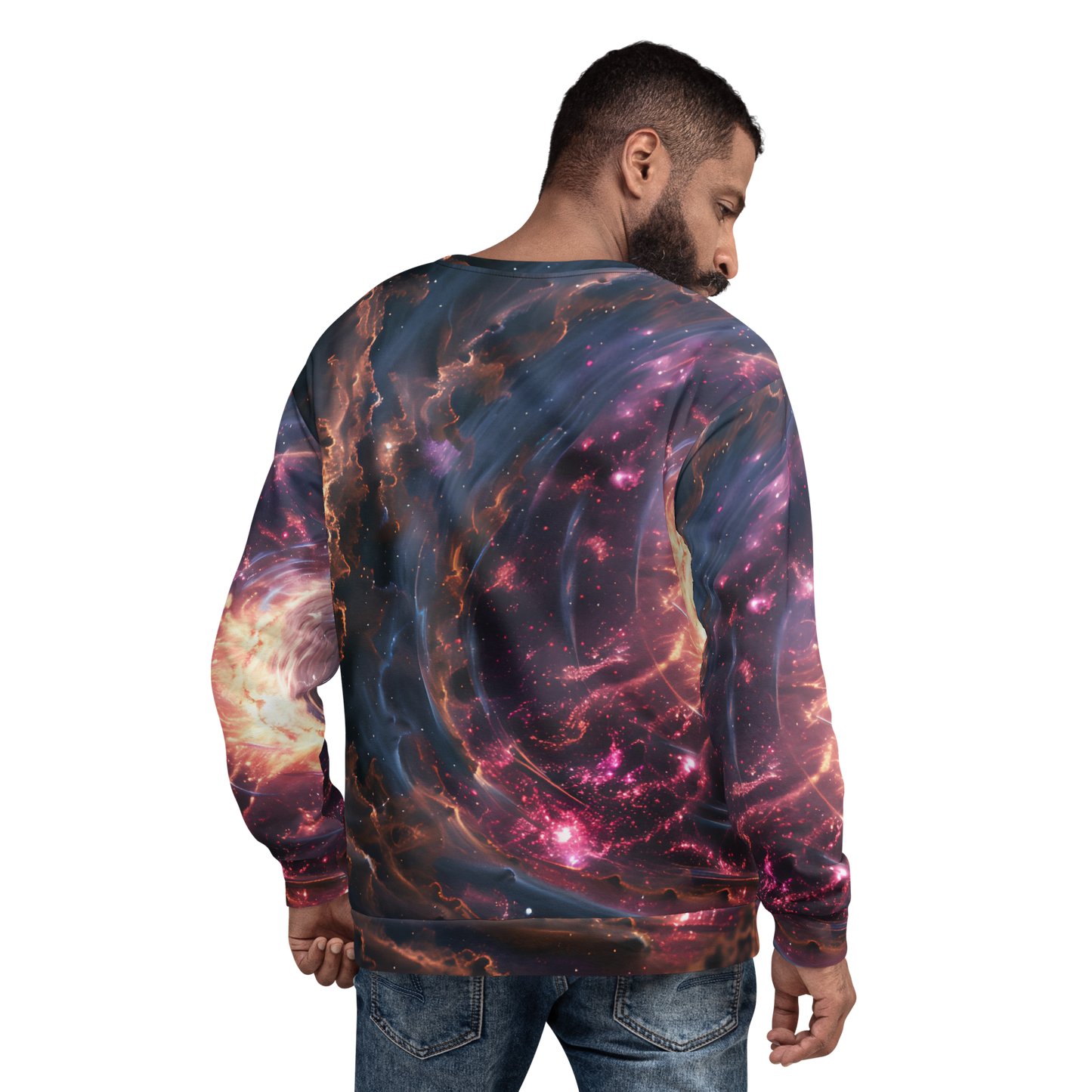 nebula's embrace unisex sweatshirt ✨