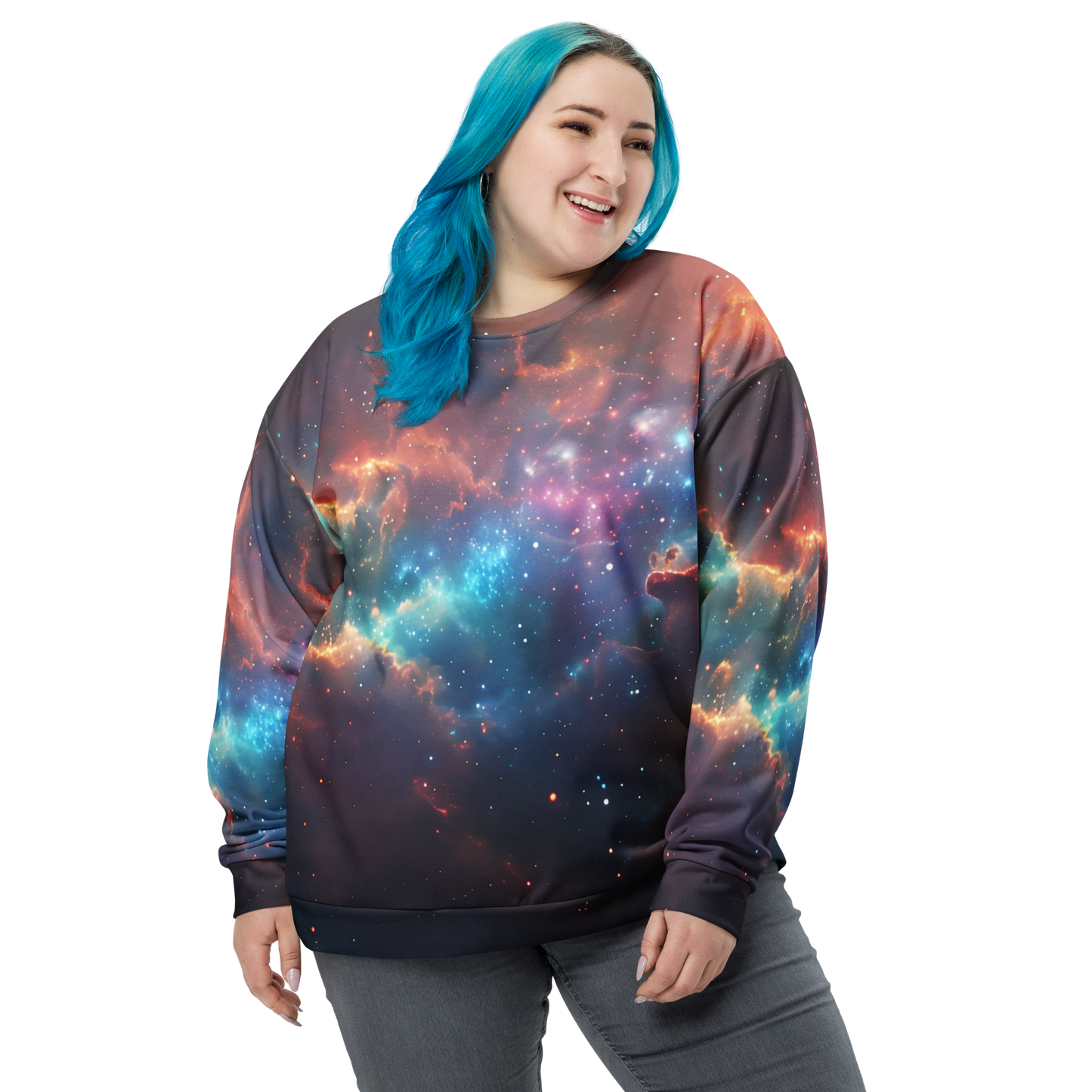 cosmic dazzle unisex sweatshirt 🌌