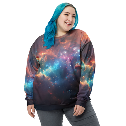 cosmic dazzle unisex sweatshirt 🌌