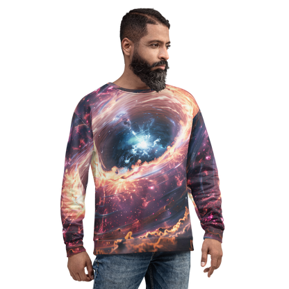 nebula's embrace unisex sweatshirt ✨